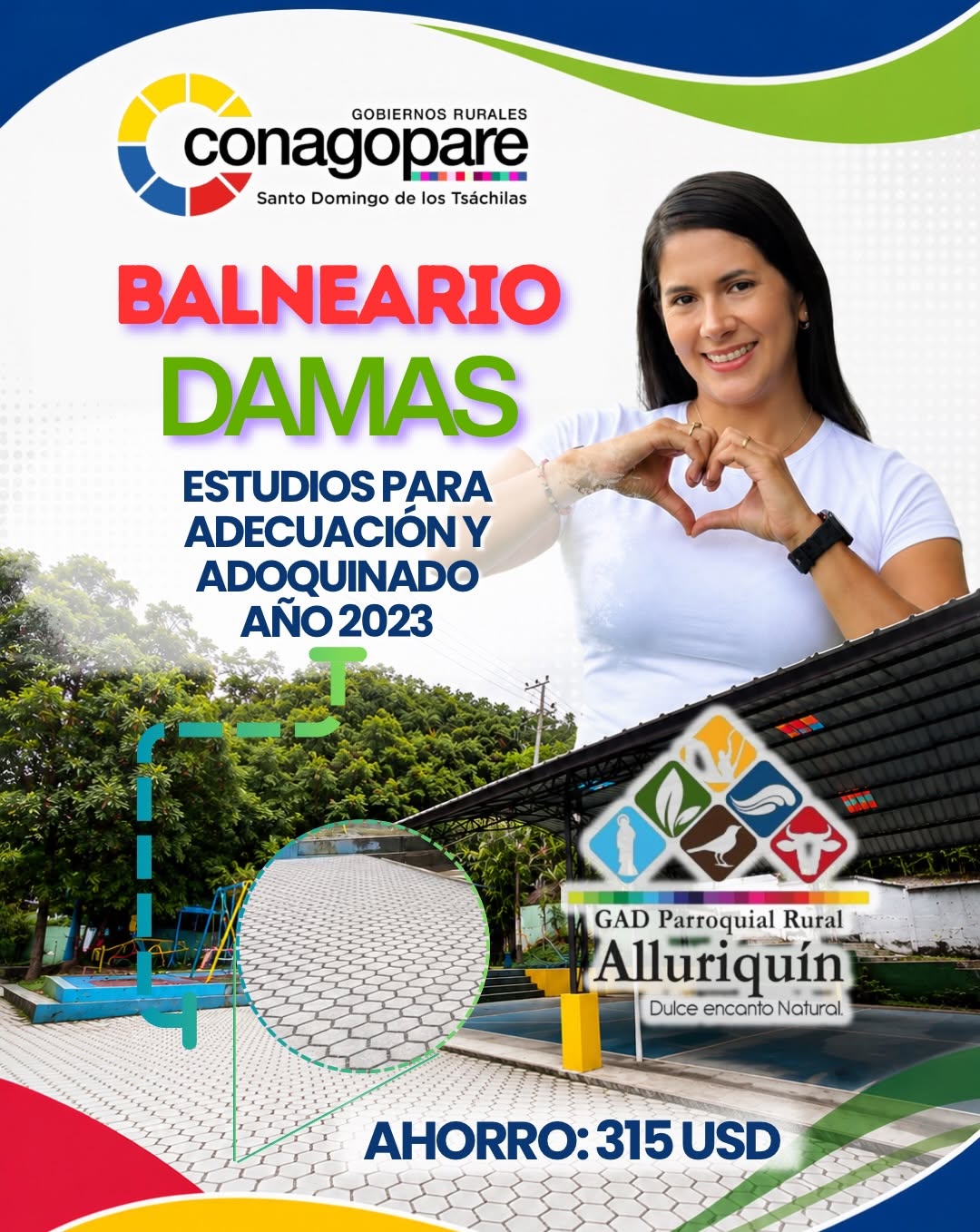CONAGOPARE Santo Domingo de los Tsáchilas brindamos asistencia técnica