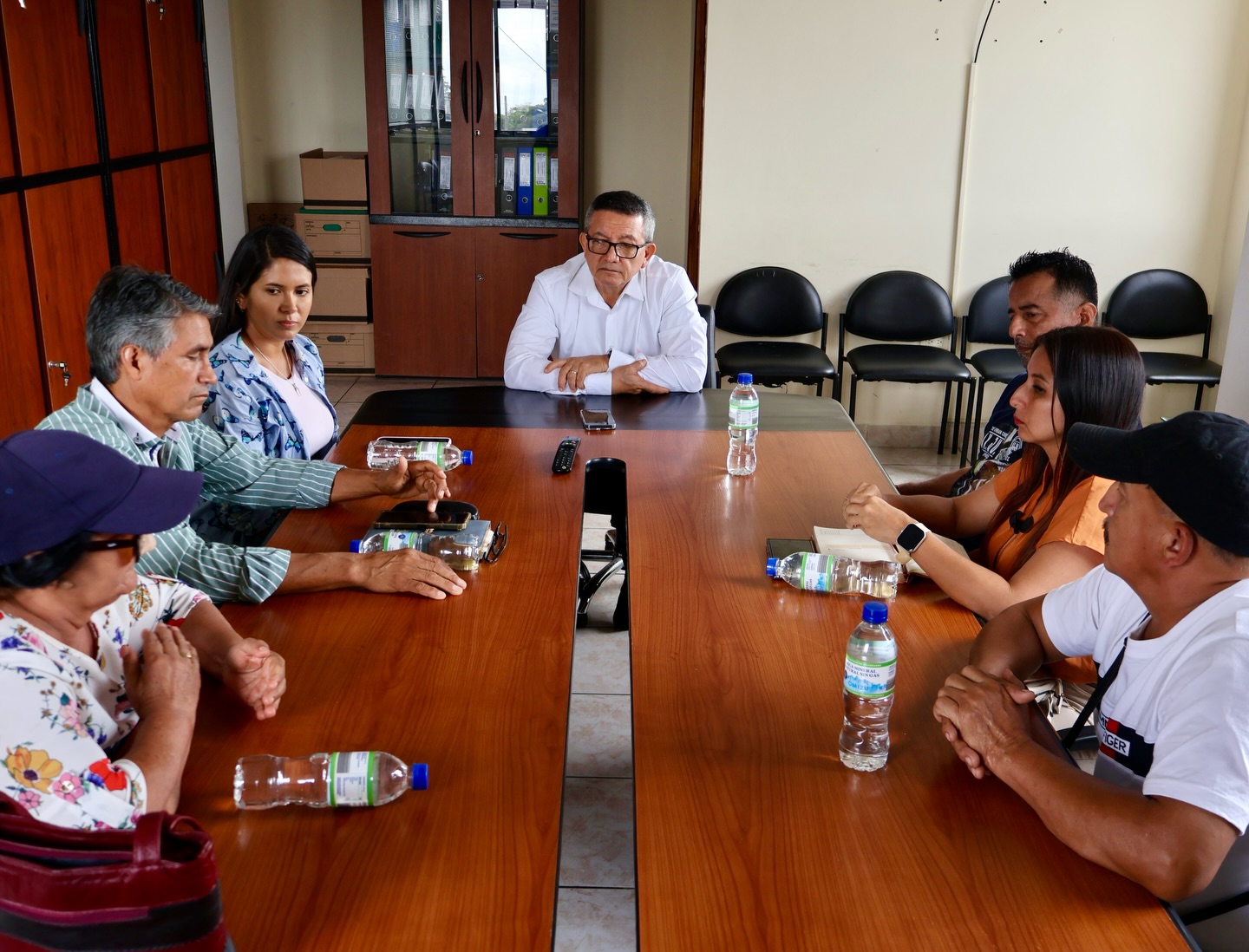 Reunión con la gerencia de la EPMT-SD